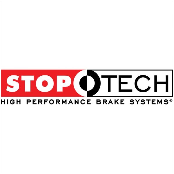 StopTech 03-06 Evo 7-9 Front BBK w  Yellow ST-60 Calipers Drilled Zinc 355x32mm Rotors Pads SS Lines on Sale - Image 3
